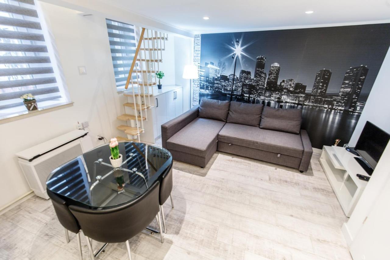 Sleek Minimalist Studio At Inner City Budapest Esterno foto
